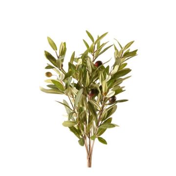 Artificial olive tree ALBERTO on spike, fruits, 14"/35cm