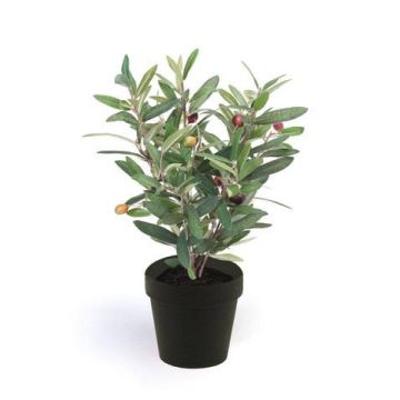 Artificial olive tree ALBERTO with fruits, 14"/35cm