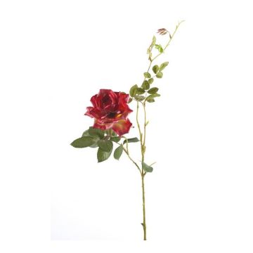 Silk rose spray BEATA, pink, 30"/75cm
