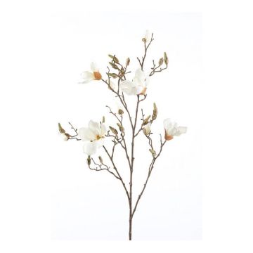Artificial flower magnolia CAELO, cream, 3ft/105cm