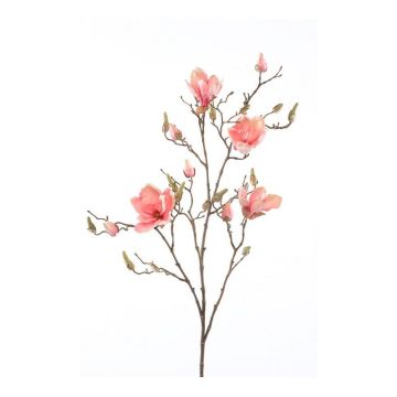 Artificial flower magnolia CAELO, light pink, 3ft/105cm