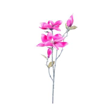 Silk magnolia ZEON, pink, 30"/75cm