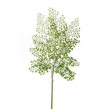 Plastic maidenhair fern spray HALIMA, green, 24"/60cm