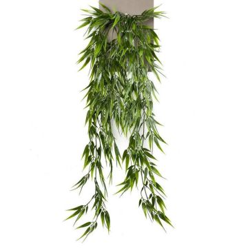 Artificial Bamboo hanging plant CHIASA on spike, 30"/75cm