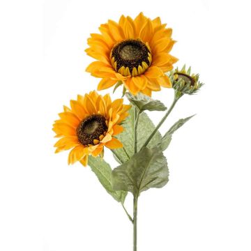 Artificial sunflower IVONA, yellow, 24"/60cm