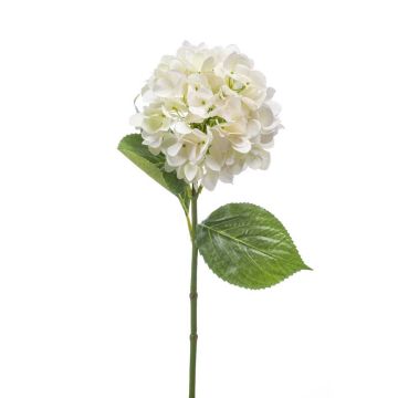Silk hydrangea ENEA, white, 26"/65cm