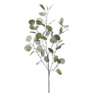 Artificial eucalyptus spray COLTON, green-grey, 33"/85cm