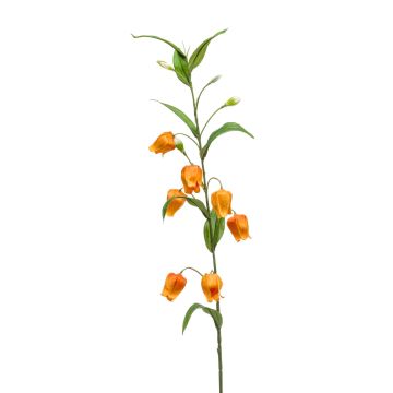 Artificial golden lily of the valley MASARU, orange-yellow, 3ft/95cm