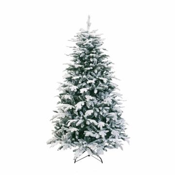 Artificial Christmas tree ZURICH SPEED, snow-covered, 4ft/120cm, Ø3ft/95cm