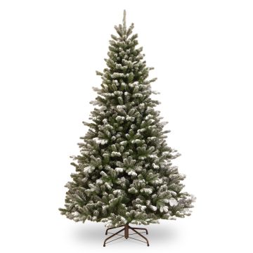 Artificial fir tree LINZ SPEED, snow-covered, 5ft/165cm, Ø4ft/110cm
