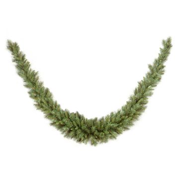 Artificial fir garland EDINBURGH, green, 9ft/275cm