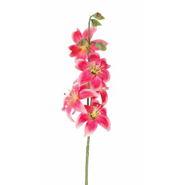 Artificial tiger lily ASHANTI, pink, 26"/65cm, Ø3.1"/8cm