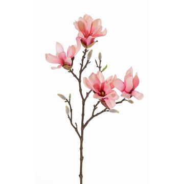 Artificial star magnolia AZULA, light pink, 24"/60cm, Ø2.8"-3.5"/7-9cm