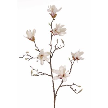 Artificial star magnolia AZULA, cream-light pink, 3ft/95cm, Ø2.8"-3.5"/7-9cm