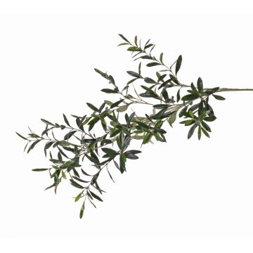 Artificial olive spray PANOS on spike, hardly inflammable, 4ft/110cm