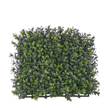 Artificial boxwood hedge / mat TOM, crossdoor, 10"x10"/25x25cm