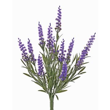 Artificial lavender LUSIE, spike, crossdoor, flame resistant, purple, 14"/35cm