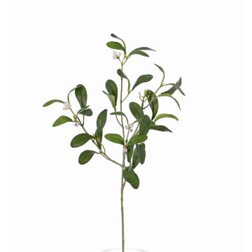 Artificial mistletoe stem SAJAN with berries, green, 22"/55 cm