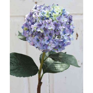 Artificial hydrangea EMILIE, blue-purple, 24"/60cm