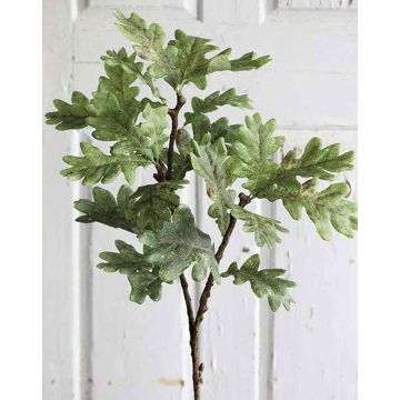 Artificial oak branch LUCIANO, green-brown, 3ft/90cm