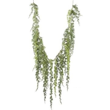 Artificial garland Cypress TAVEN, green, 6ft/175cm