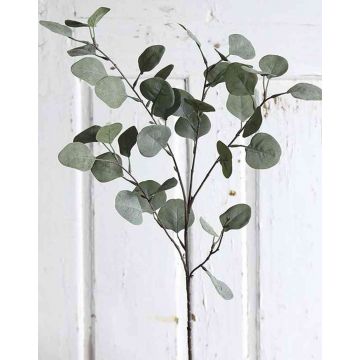 Artificial eucalyptus spray AMADEUS, green, 30"/75cm