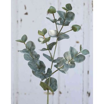 Artificial eucalyptus INGOLF, green-grey, 22"/55cm