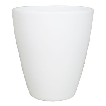 Vase TEHERAN PALAST made of ceramic, white, 6.7"/17cm, Ø5.3"/13,5cm