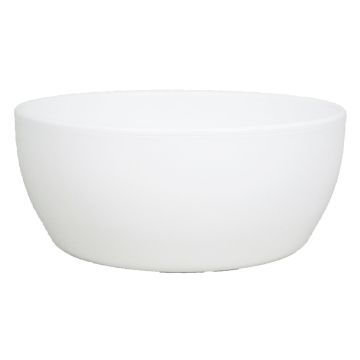 Bowl made of ceramic TEHERAN BRIDGE, white matt, 3.3"/8,5cm, Ø7.3"/18,5cm