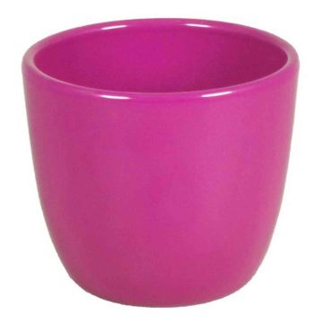 Ceramic pot for plants small TEHERAN BASAR, pink, 2.4"/6cm, Ø3"/7,5cm
