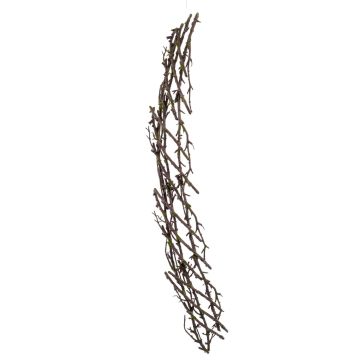 Artificial Christ's thorn tendril RUBIO, brown, 28"/70cm