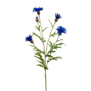 Artificial cornflower ORTIGO, blue, 24"/60cm
