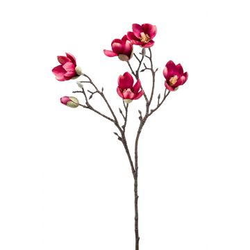 Faux flower Magnolia ANEU, pink, 26"/65cm