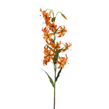 Artificial tiger lily flower ARAMAIO, orange, 31"/80cm