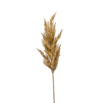 Artificial pampas grass panicle BATERNO, light brown, 3ft/90cm
