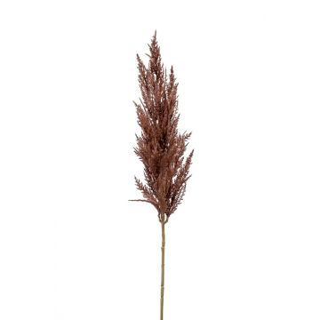 Artificial pampas grass panicle BATERNO, dark brown, 3ft/90cm