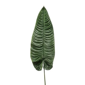 Artificial Alocasia leaf ABANTO, green, 3ft/105cm