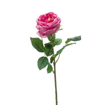 Silk flower cabbage rose CATINCA, pink, 24"/60 cm