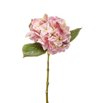 Hydrangea silk flower AMARILDO, pink, 18"/45 cm