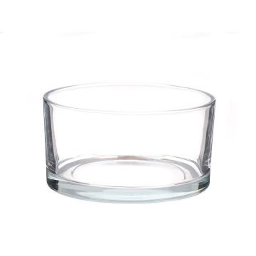 Snack glass bowl VERA AIR, clear, 3.1"/7,8cm, Ø6"/15cm