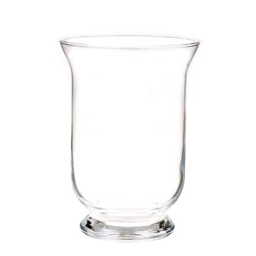 Candle glass LEA AIR, clear, 8"/19,5cm, Ø5.4"/13,7cm