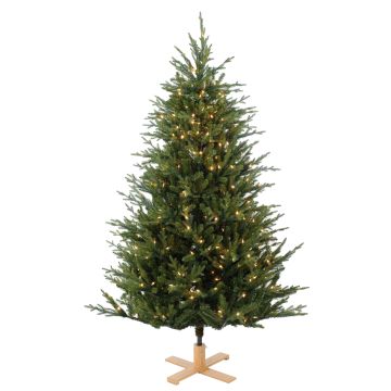 Artificial Christmas tree RIVERSIDE SPEED, LEDs, 8ft/230cm, Ø5ft/150cm