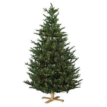 Artificial fir tree VALLETTA SPEED DELUXE, LEDs, 6ft/180cm, Ø4ft/115cm