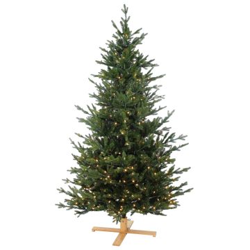 Artificial fir tree VALLETTA SPEED DELUXE, LEDs, 8ft/230cm, Ø4ft/135cm