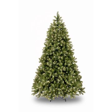 Artificial fir tree LONDON SPEED, LEDs, 9ft/275cm, Ø5ft/165cm