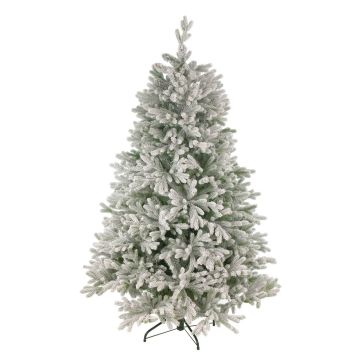 Plastic fir tree ALASKA SPEED, snow-covered, 8ft/230cm, Ø5ft/150cm