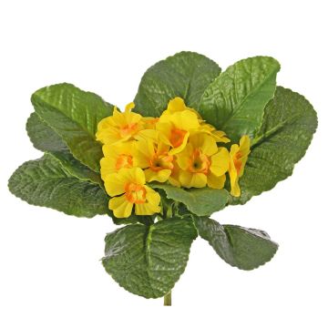 Fake primrose SUNDARA on spike, yellow, 8"/20cm, Ø1.6"/4cm