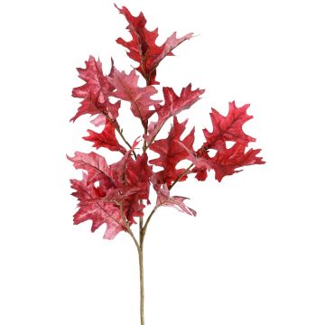 Fake oak spray ERASMIA, burgundy red, 30"/75cm