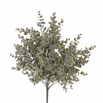 Plastic eucalyptus bush LELEX, spike, green-grey, 18"/45cm, Ø14"/35cm