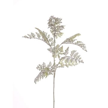 Artificial Artemisia spray EUFEMIA, white-green, 3ft/100cm